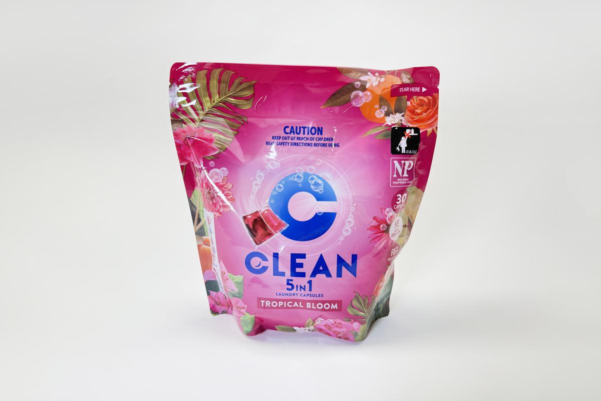 Clean 5 in 1 Laundry Capsules Tropical Bloom - Capsules - Laundry ...