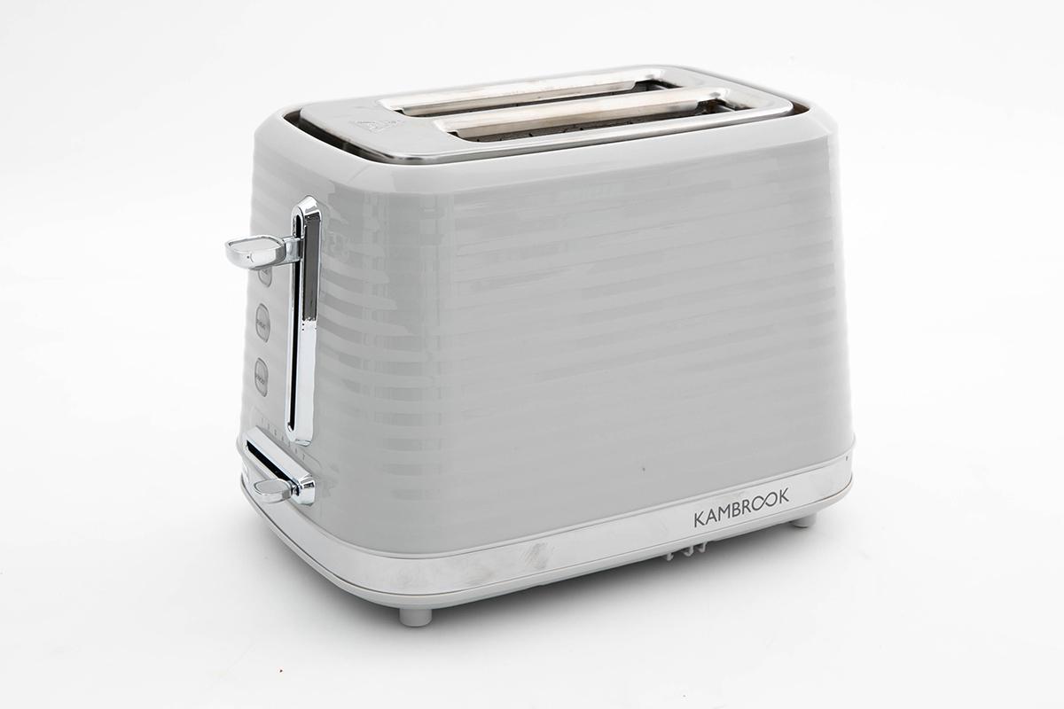 Kambrook Textured 2 Slice Toaster KTA220GRY - Toasters — Consumer NZ