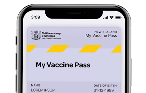 My Vaccine Pass screenshot.