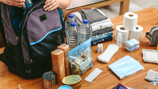 Emergency grab bag promo