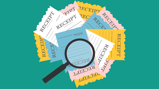Image of receipts