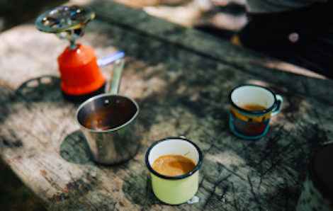 Portable coffee machine