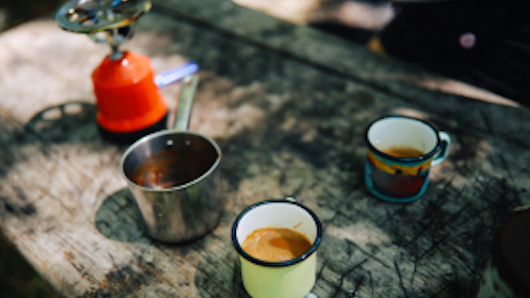 Portable coffee machine