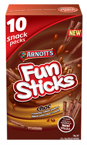 Kids treats   kids treats   fun sticks choc