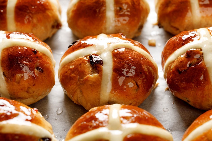 Hotcross buns width