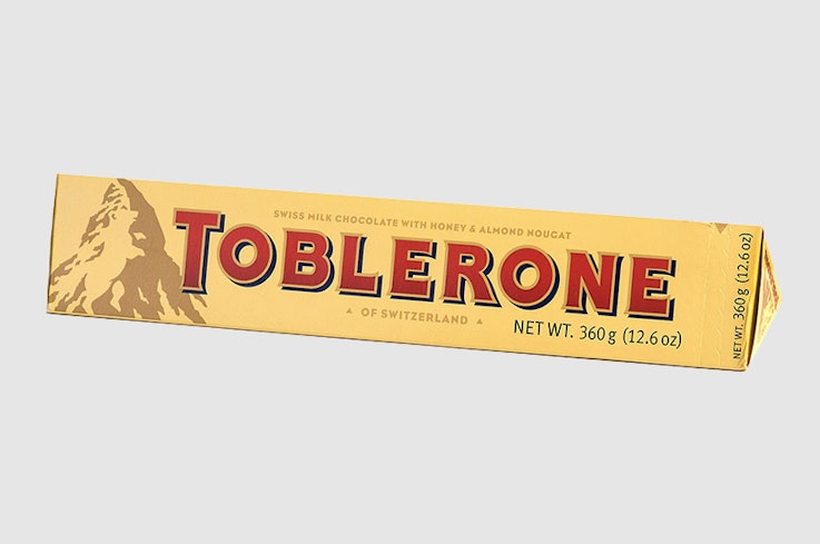 A Toblerone Gold bar cost $16.50 at duty free and $8.00 at Kmart.