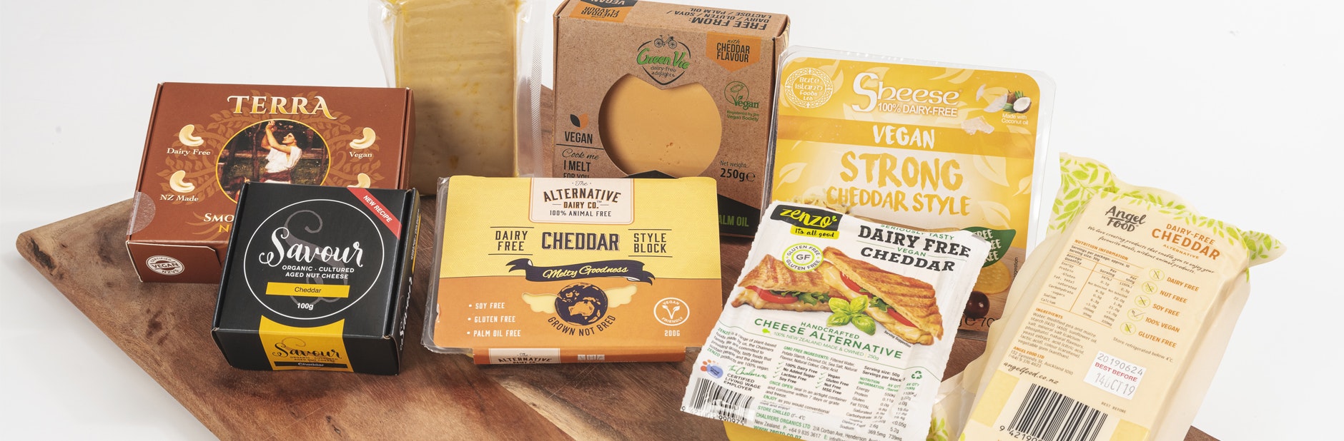 Dairy-free cheeses