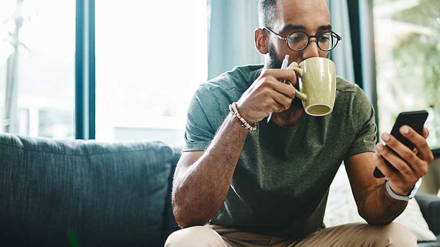 20apr man using phone