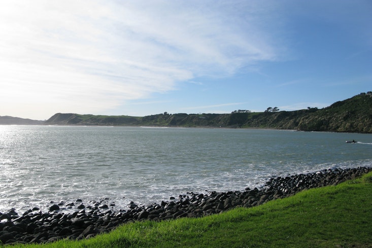 Raglan view from manu bay