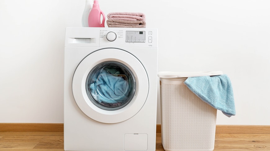 Auto washing machine width