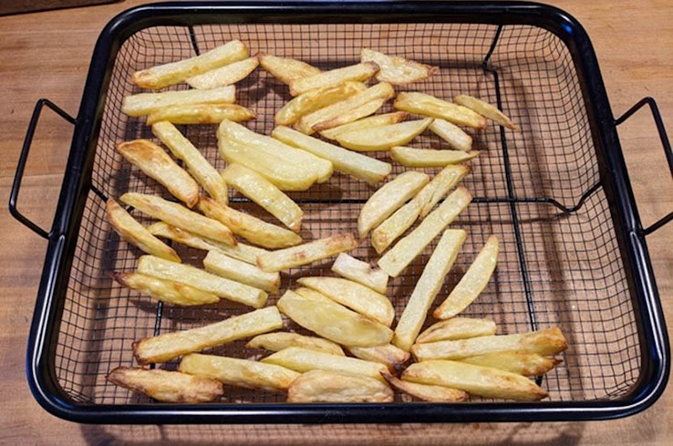 Air fryer baskets chips width