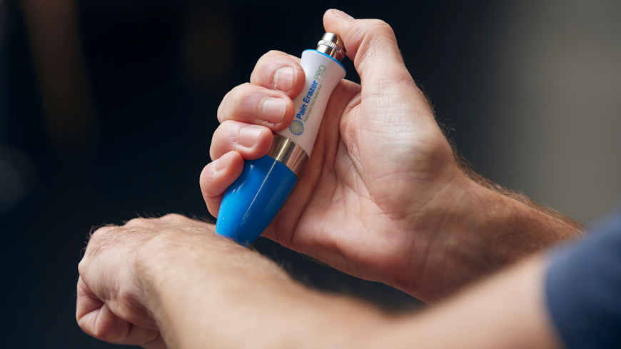 Pain erazor article width