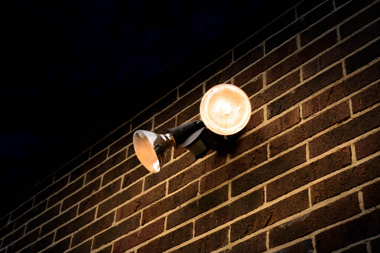 Smart security light width