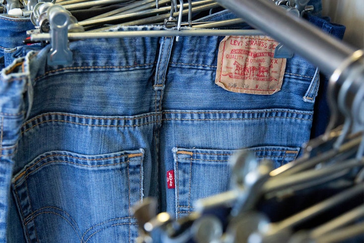 Thrift flipping jeans