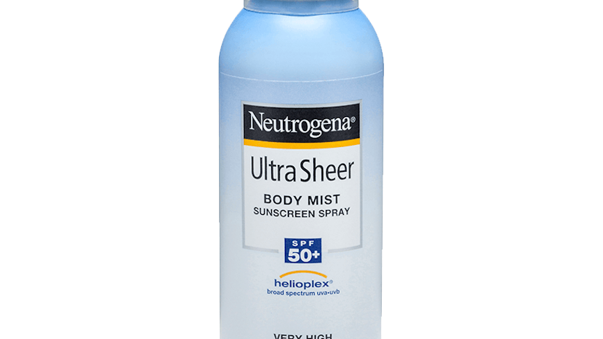 Ultra sheer body mist spf
