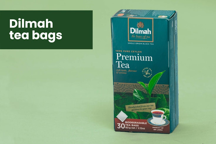 Tea bag width