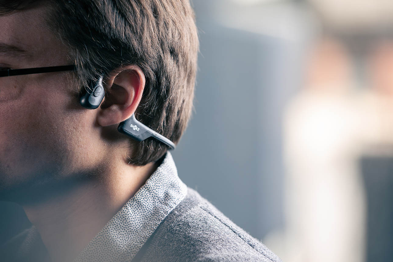 Conduction headphones promo