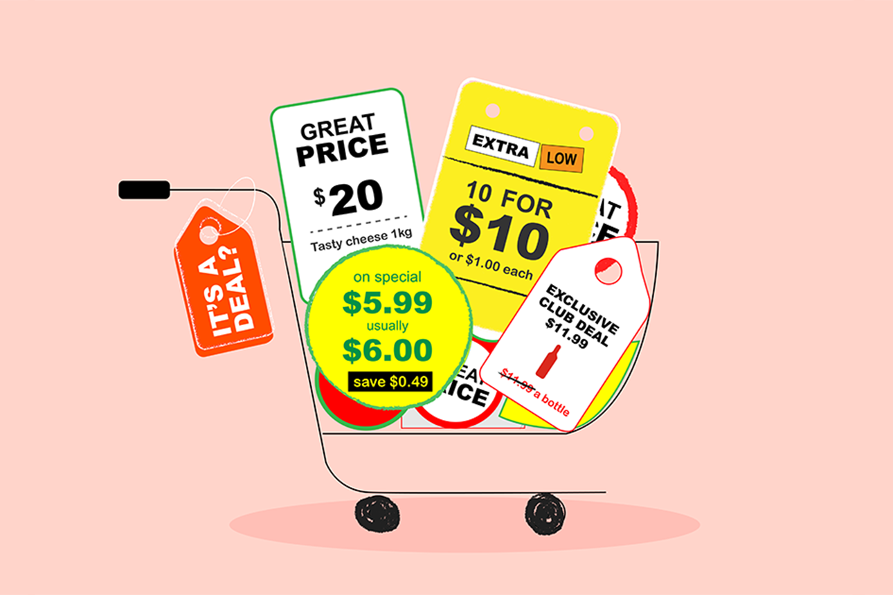 Supermarket campaign promo