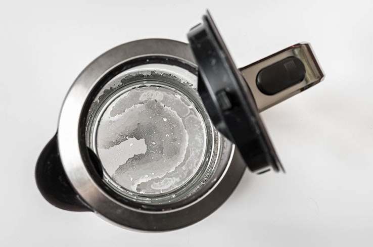 Kettle quieter limescale width