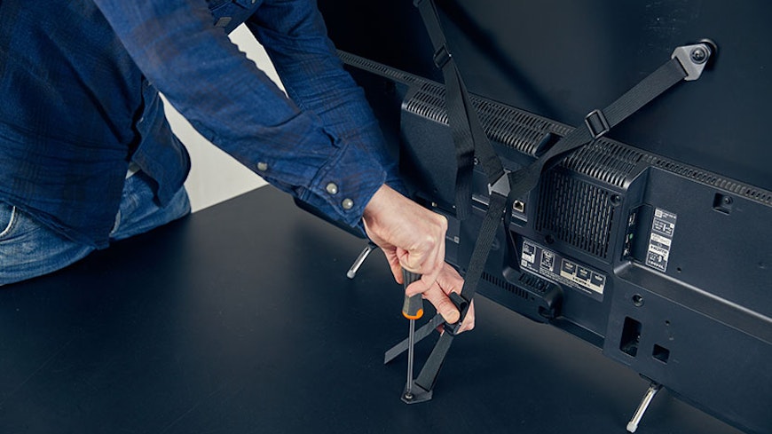 Tech inc heavy duty tv safety strap