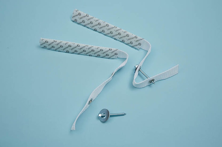 Quakehold furniture safety straps