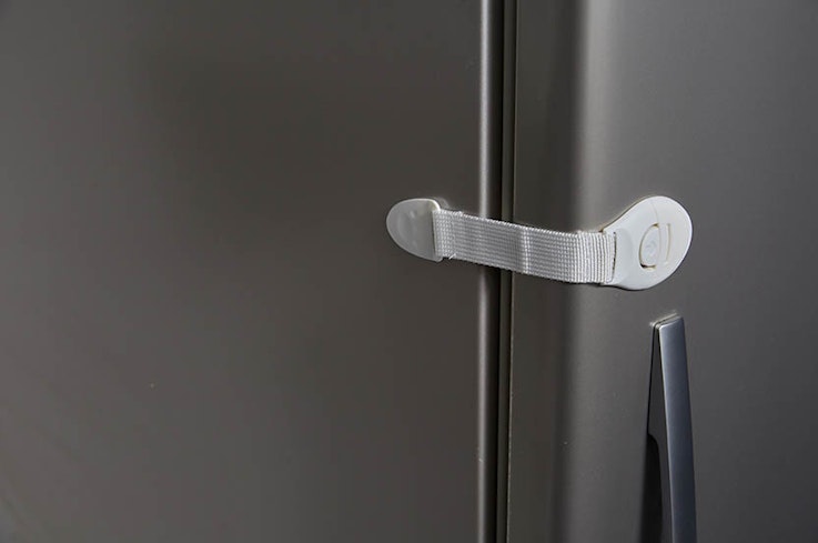 Door security straps