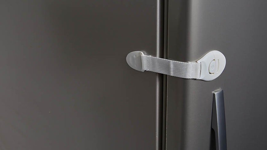 Door security straps