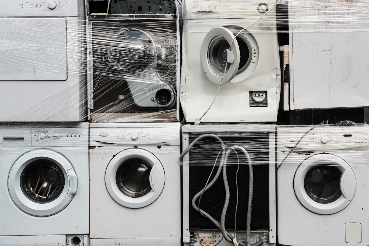broken washing machines