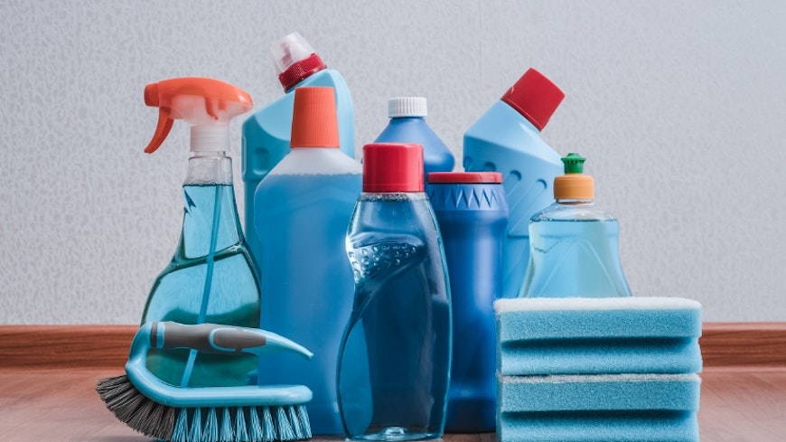 Cleaning products width