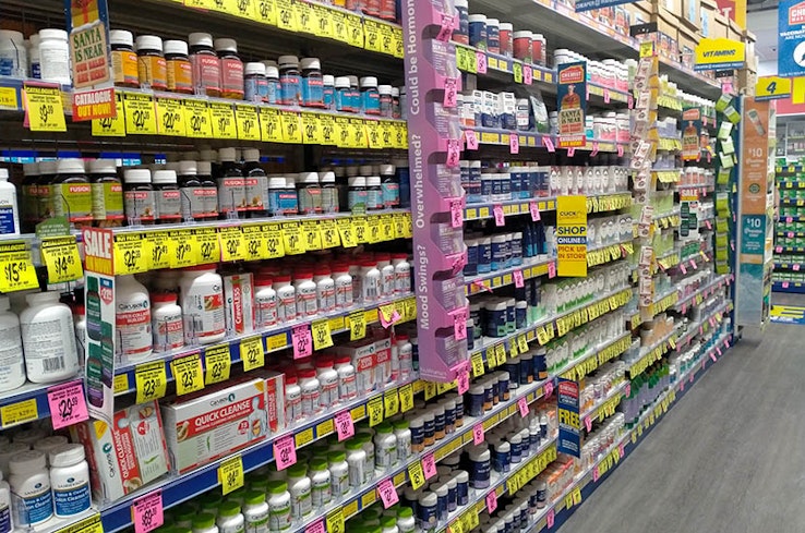 Chemist warehouse width