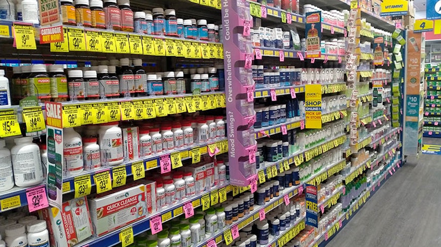 Chemist warehouse width