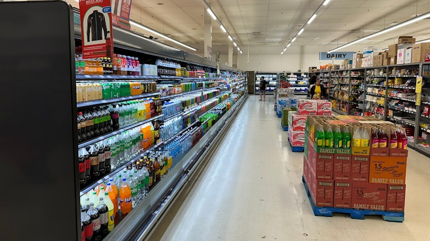 Community led supermarket width