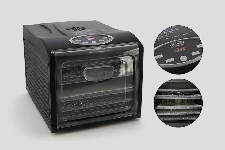 Sunbeam dehydrator width