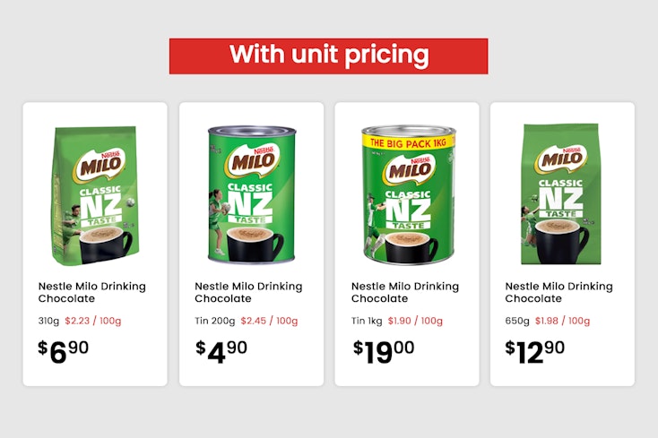 Milo unit with width