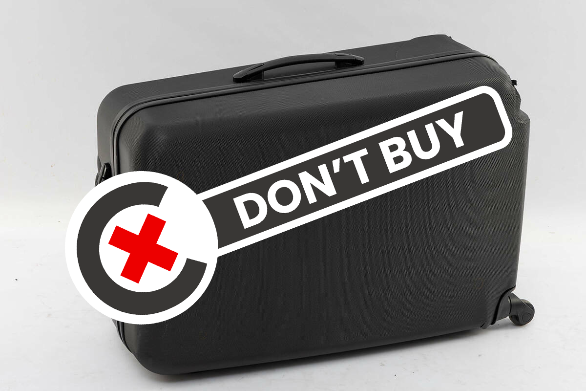 Dont buy suitcase