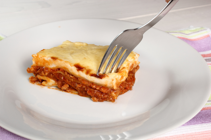 Lasagne width