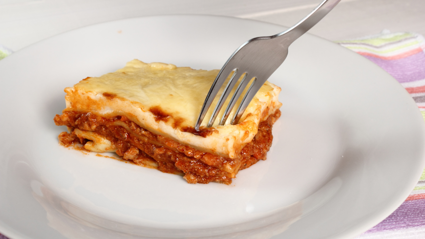 Lasagne width
