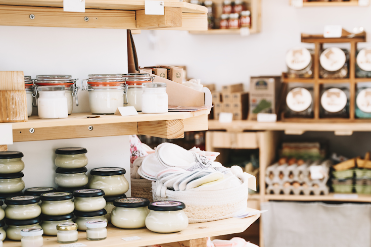 Image of a sustainable store