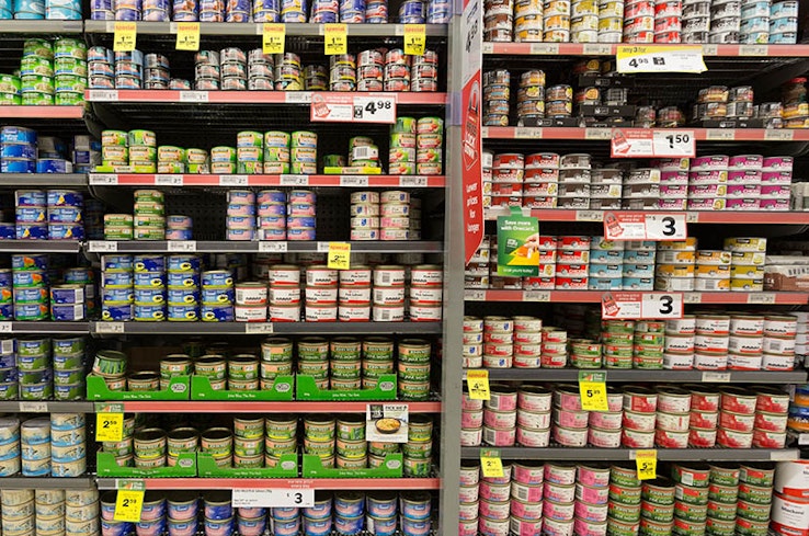 Supermarket specials width