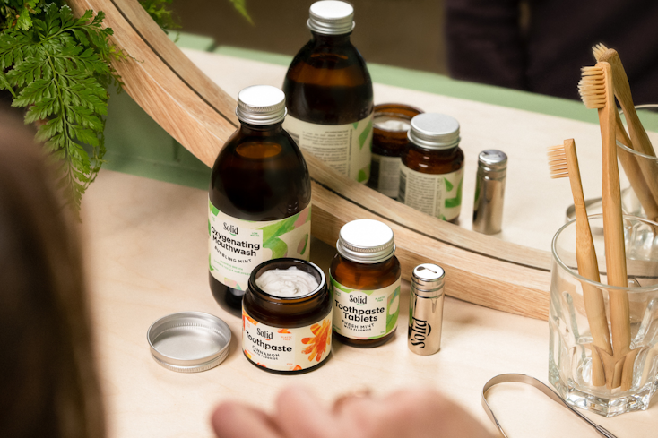 Image of Solid toothpaste