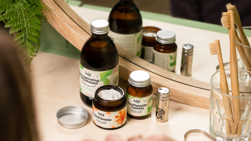 Image of Solid toothpaste