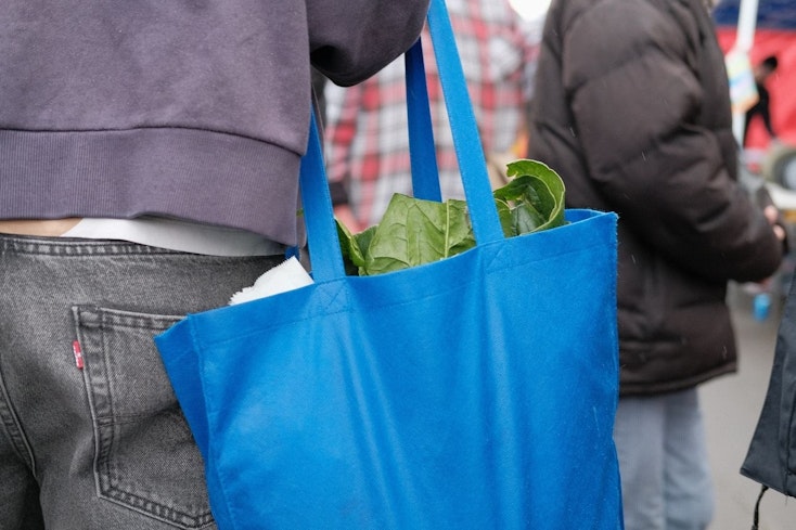 Photograph of reusable bag