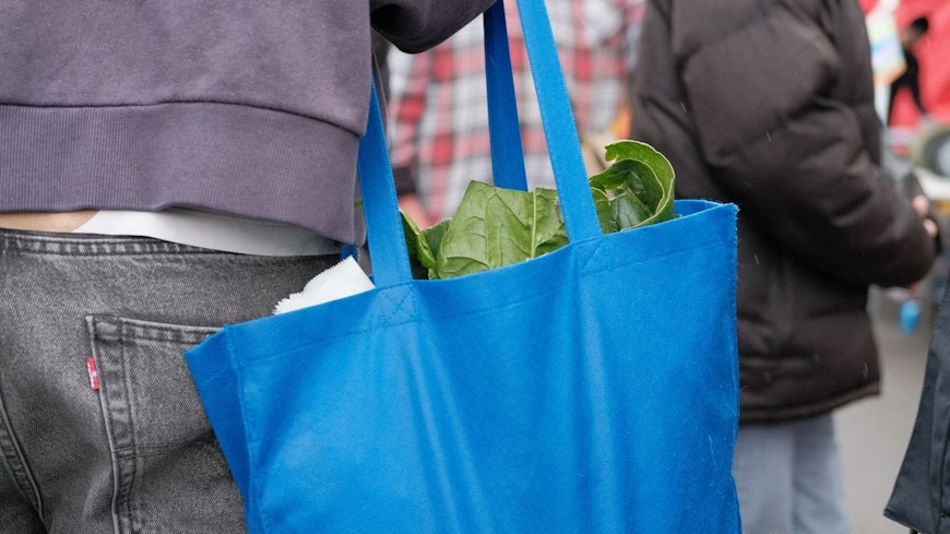 Photograph of reusable bag