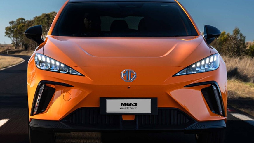 Image of the MG4 Essence 64 car