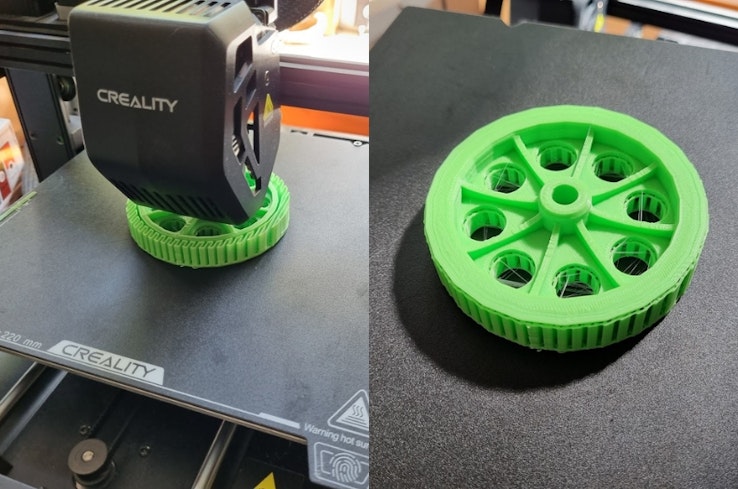 3d printing suzy laundry trundler wheel width
