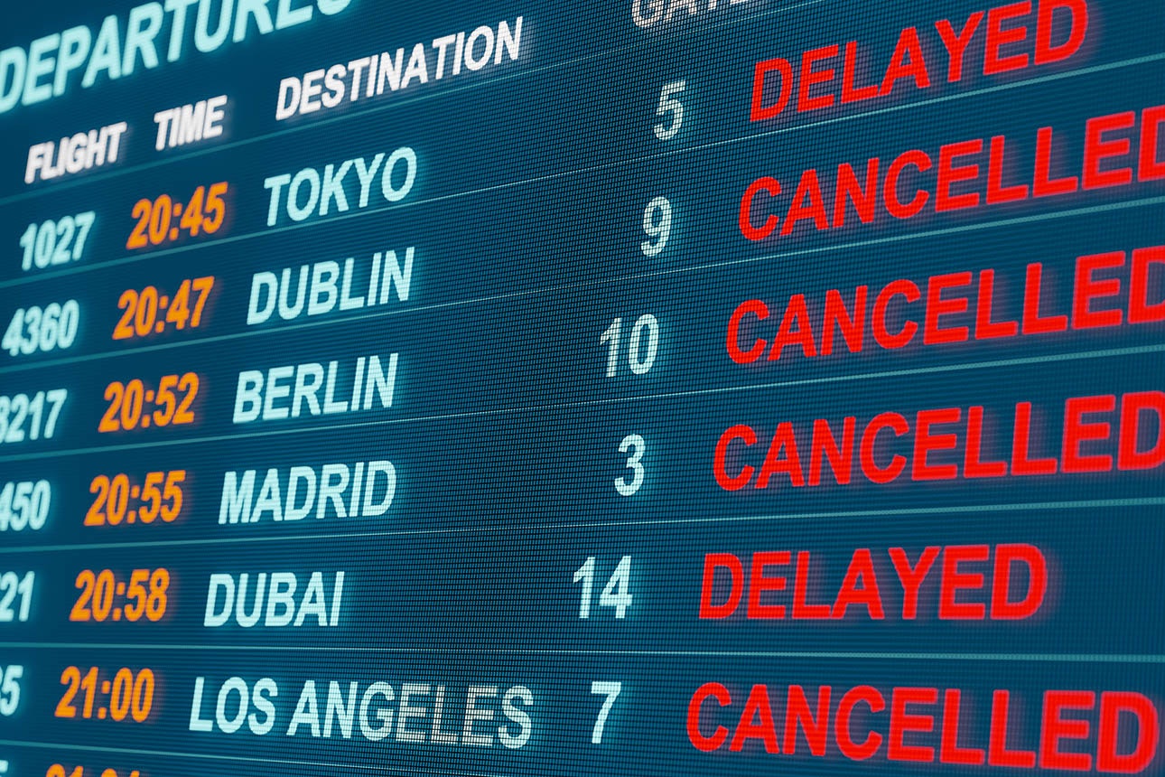 International flight rights promo