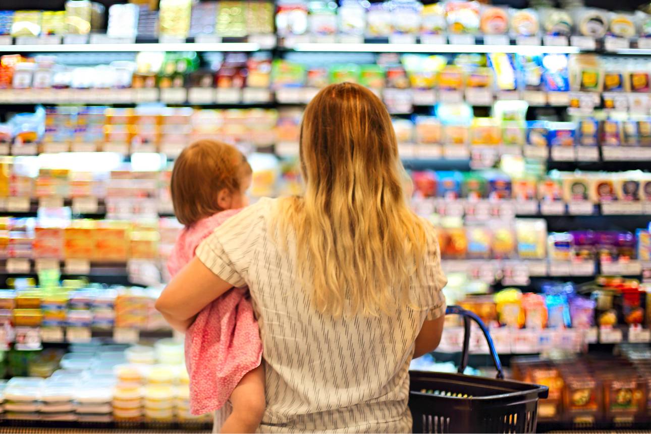 Image of a mother with her baby