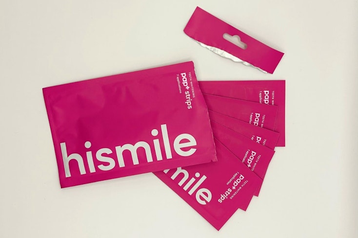 Image of Hismile whitening strips