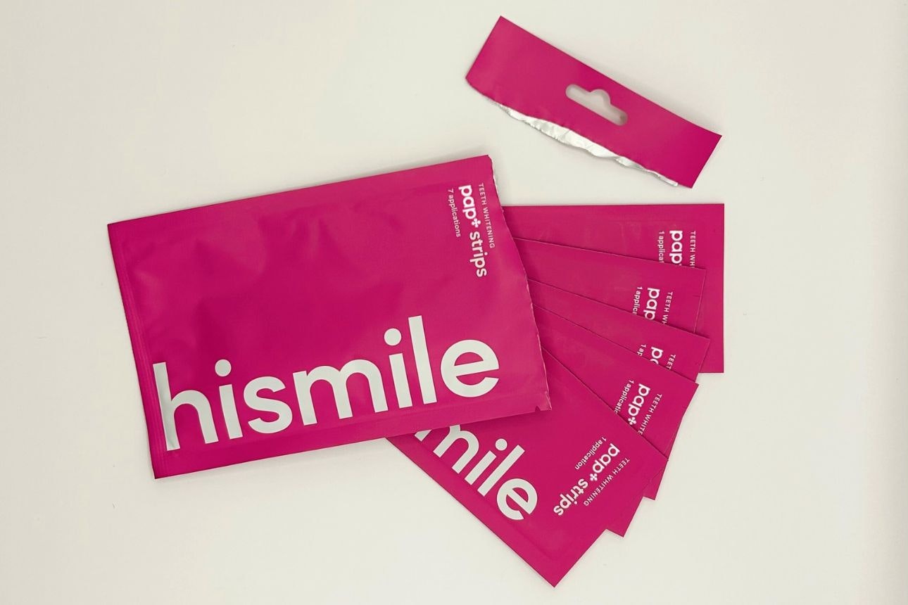 Image of Hismile whitening strips