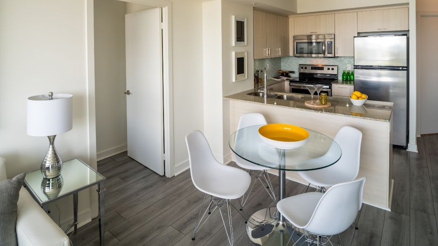 Image of a furnished house